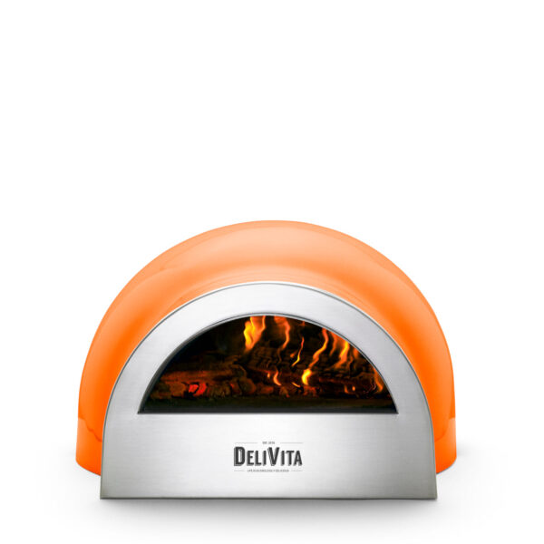 DeliVita The Orange Blaze Oven - Wood Fired Pizza Oven