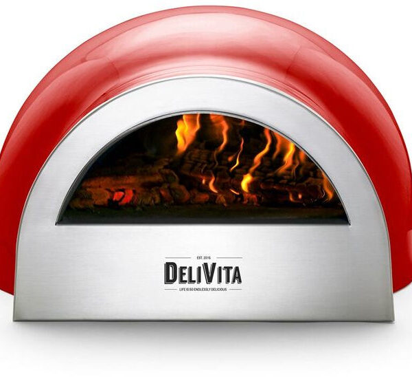 DeliVita The Chilli Red Oven - Wood Fired Pizza Oven