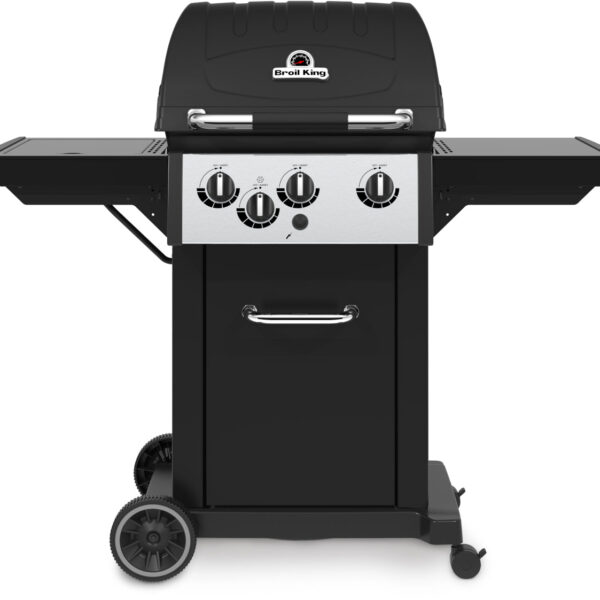 Broil King Royal 340 + Side Burner (steel shelves)