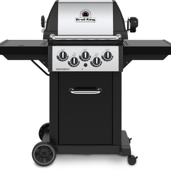 Broil King Monarch 390 - As 340 + Rear Burner & Rotisserie Kit