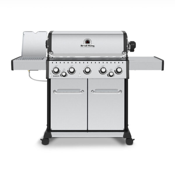 Broil King Baron S 590 IR - 5 Main burners + IR Side Burner, R/Burner & Rotis