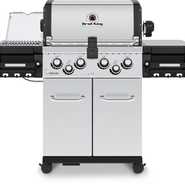 Broil King Regal S490 PRO IR - 4 main burners + IR Side Burner, R/Burner & Rotis