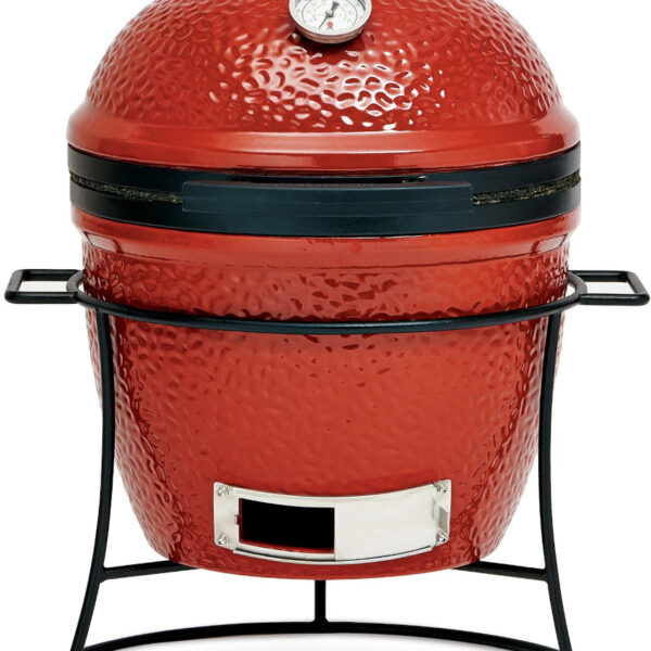 Kamado Joe Jr.® 13.5 inch Charcoal Grill in Blaze Red