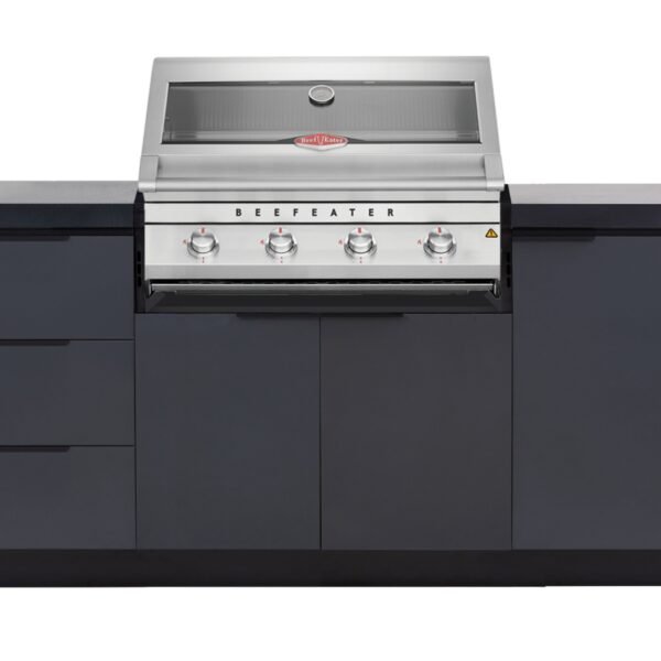 Cabinex Premium Outdoor Kitchen Paired with Beefeater 7000 4 Burner